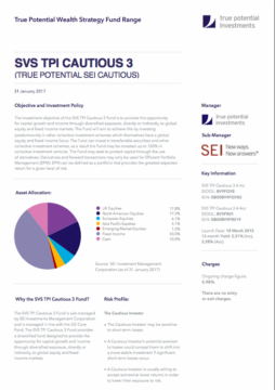 True Potential SEI Cautious Factsheet