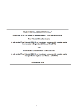 TPA – Waverton Income Circular – 11 November 2024