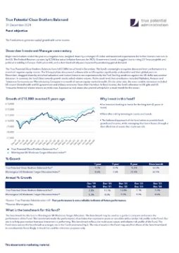 True Potential Global Managed Factsheet